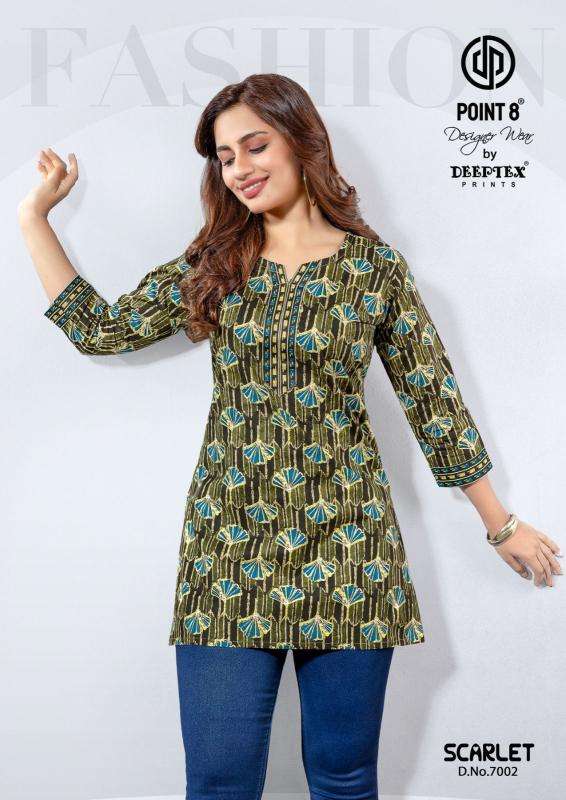 Deeptex scarlet vol-7 Indian kurti manufacturers