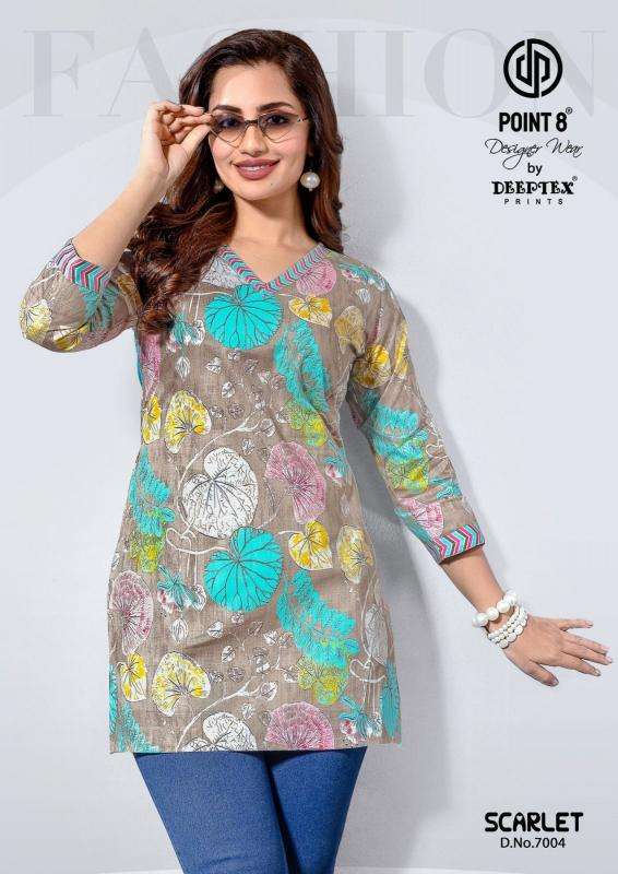 Deeptex scarlet vol-7 Indian kurti manufacturers