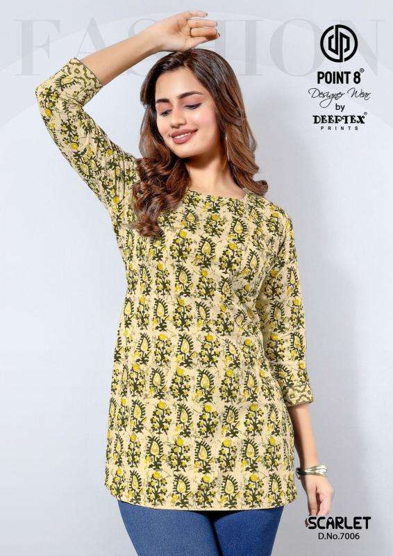 Deeptex scarlet vol-7 Indian kurti manufacturers