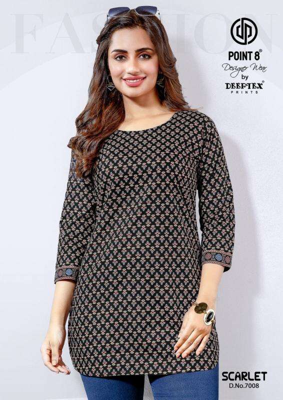 Deeptex scarlet vol-7 Indian kurti manufacturers