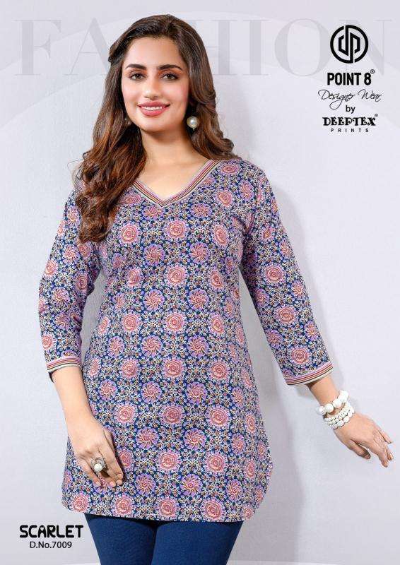 Deeptex scarlet vol-7 Indian kurti manufacturers