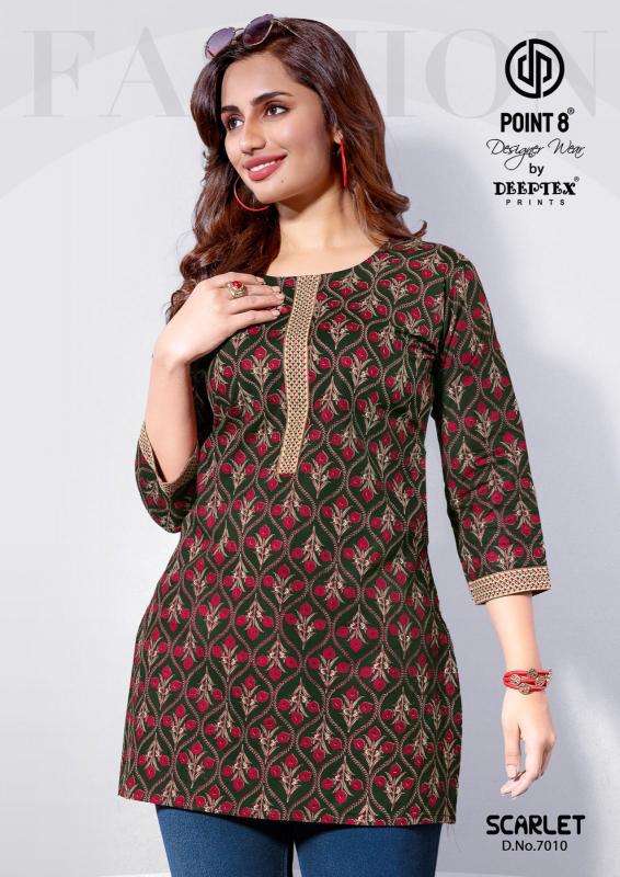Deeptex scarlet vol-7 Indian kurti manufacturers