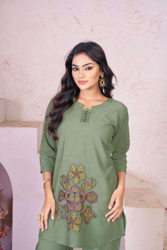 Diva 119 heavy rayon coord set Wholesale kurti manufacturers in Surat