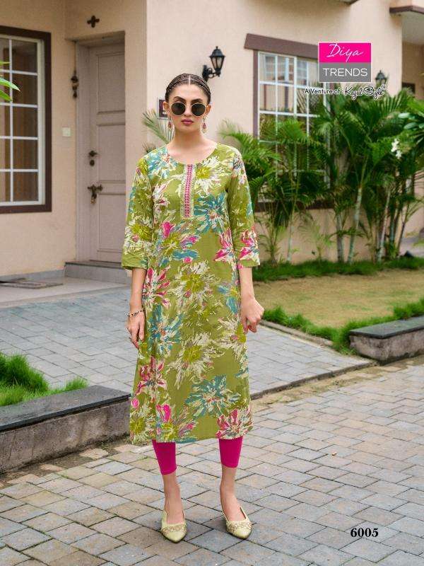 Diya gardencity vol-6 Kurti shops in ahmedabad