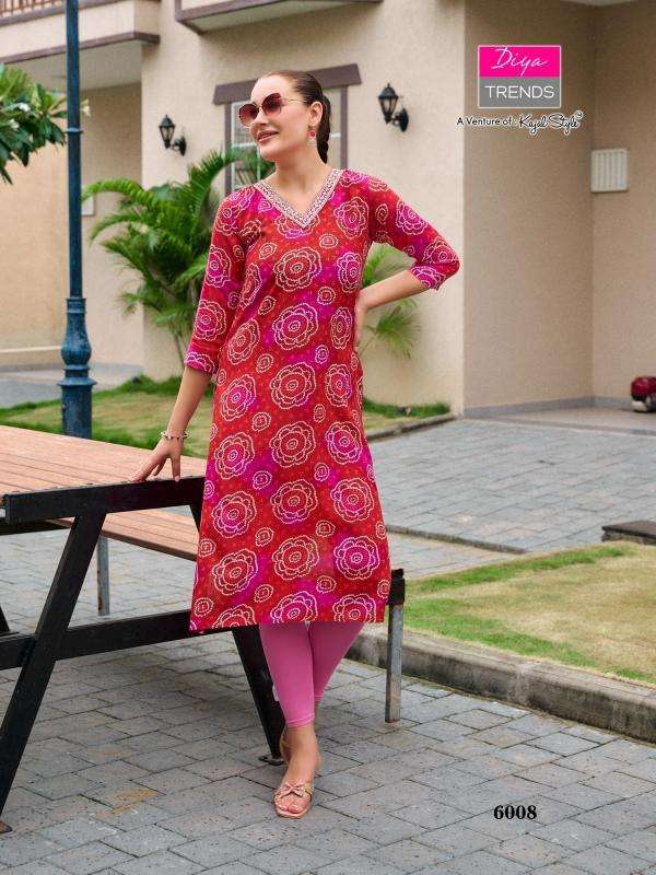 Diya gardencity vol-6 Kurti shops in ahmedabad