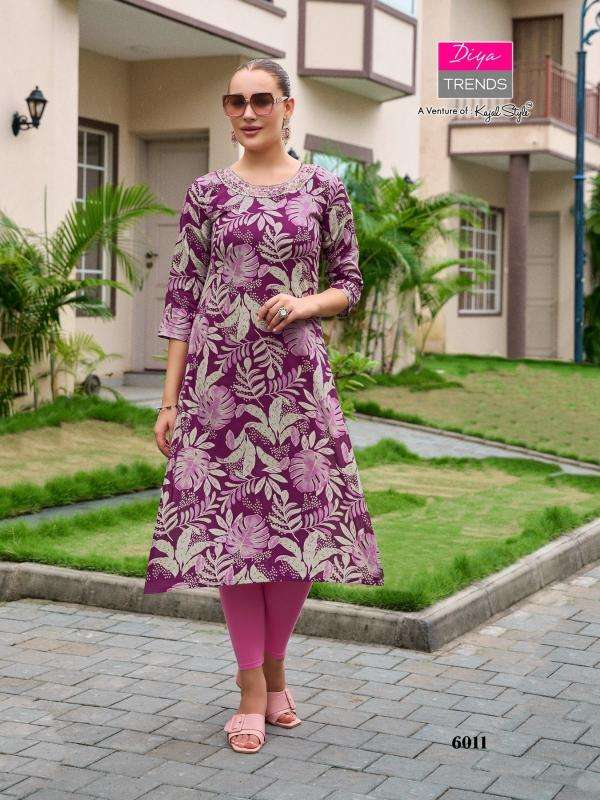 Diya gardencity vol-6 Kurti shops in ahmedabad