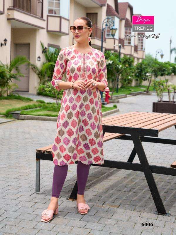 Diya gardencity vol-6 Kurti shops in ahmedabad