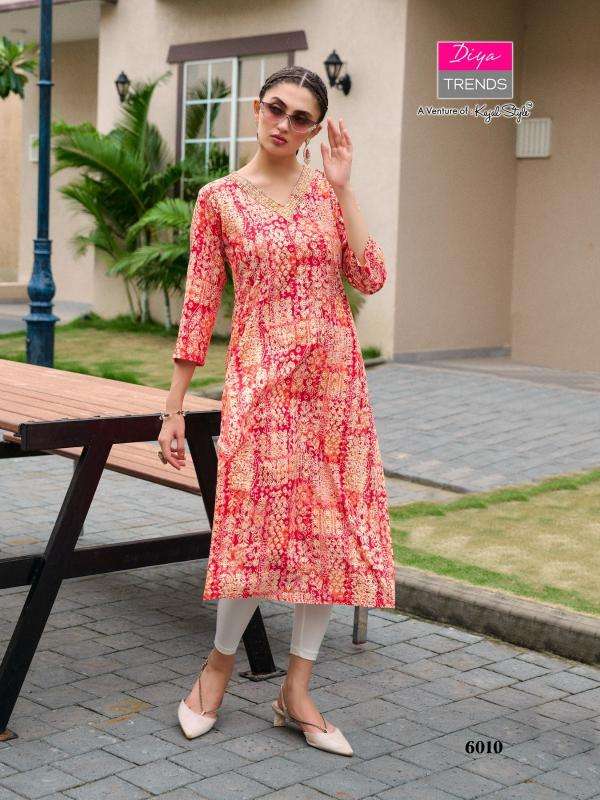 Diya gardencity vol-6 Kurti shops in ahmedabad