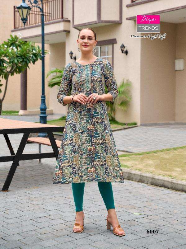 Diya gardencity vol-6 Kurti shops in ahmedabad
