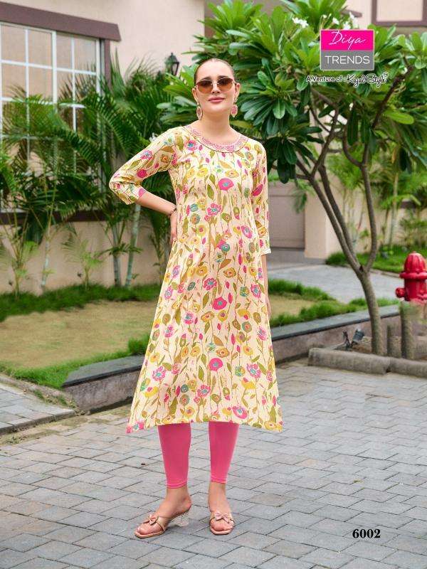 Diya gardencity vol-6 Kurti shops in ahmedabad