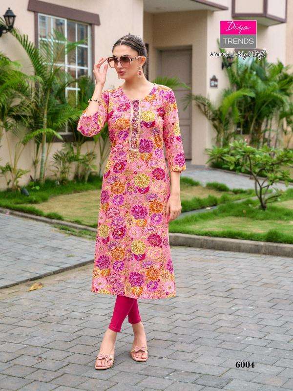 Diya gardencity vol-6 Kurti shops in ahmedabad