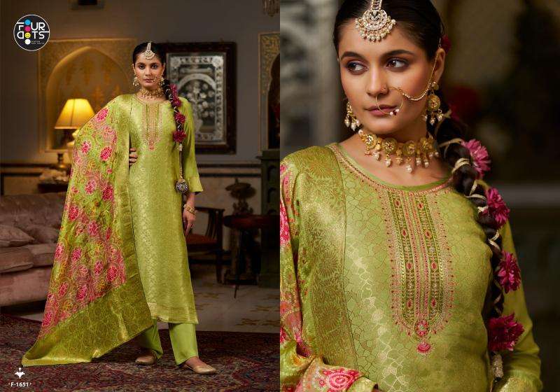 Fourdots jelani Dress material manufacturers in Ahmedabad