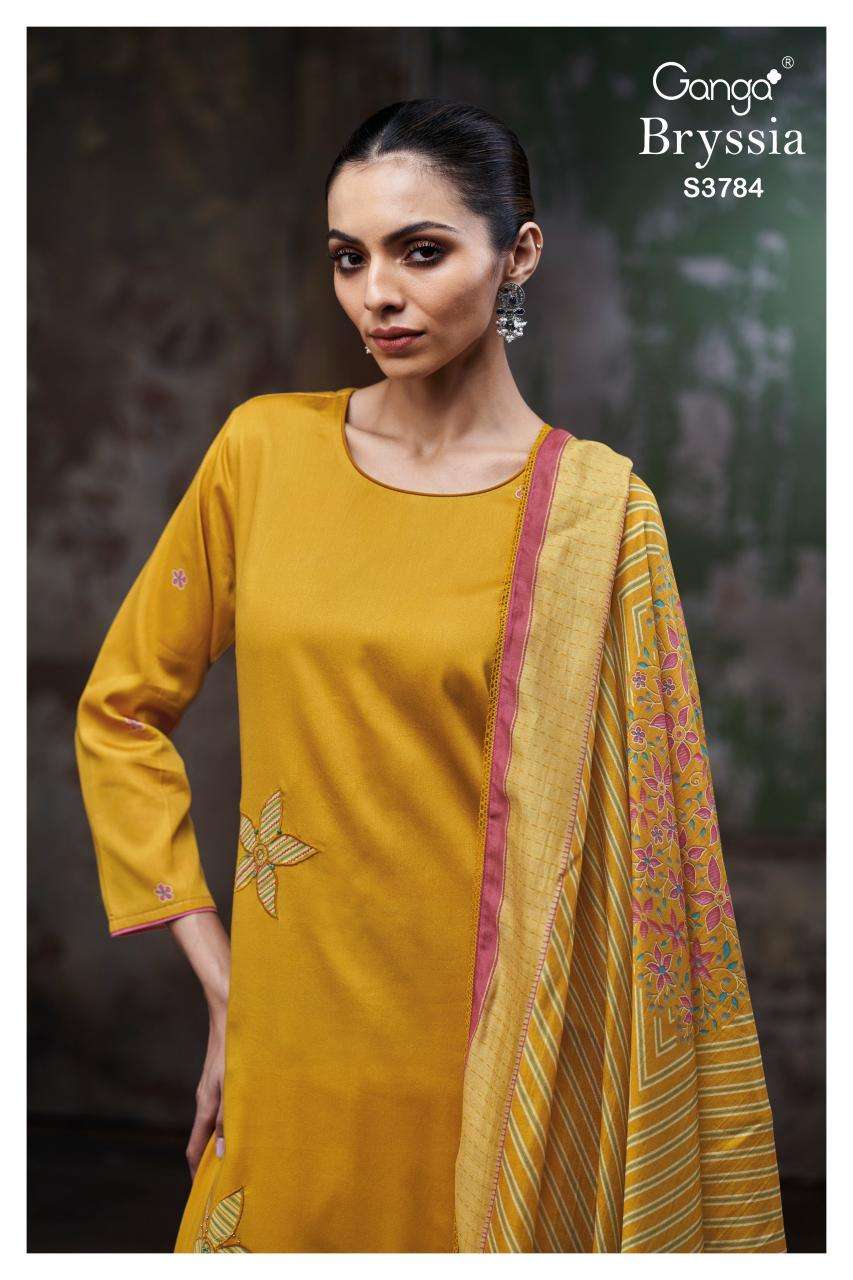 Ganga bryssia 3784 Bulk dress materials
