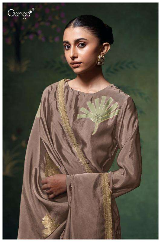 Ganga cressida 3752 Dress material market in Delhi