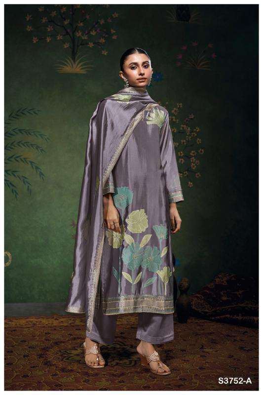 Ganga cressida 3752 Dress material market in Delhi