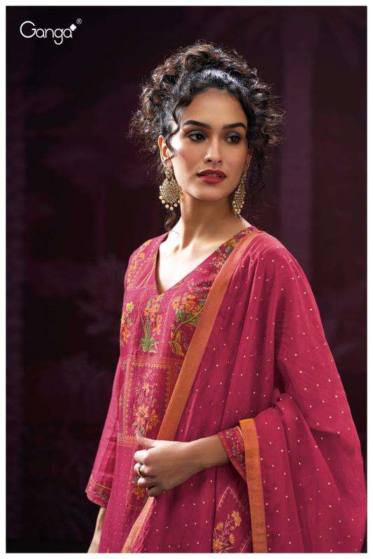 Ganga gathika 3155 Wholesale dress materials for boutique