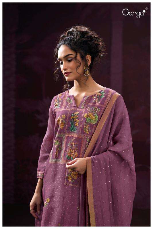 Ganga gathika 3155 Wholesale dress materials for boutique