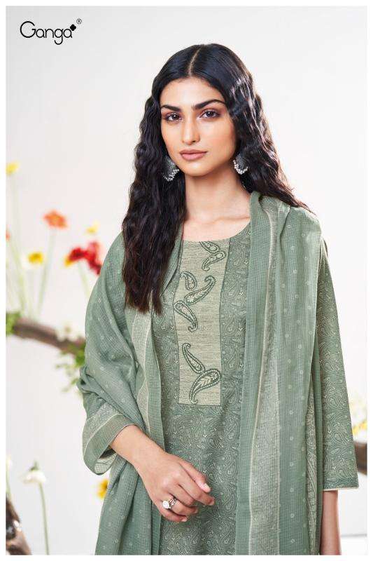 Ganga keona 3756 Wholesale dress materials suppliers