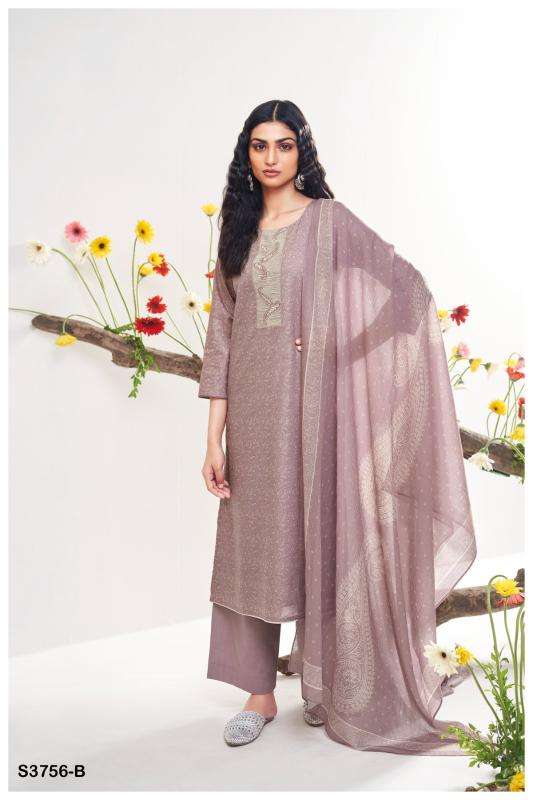 Ganga keona 3756 Wholesale dress materials suppliers