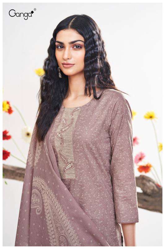 Ganga keona 3756 Wholesale dress materials suppliers