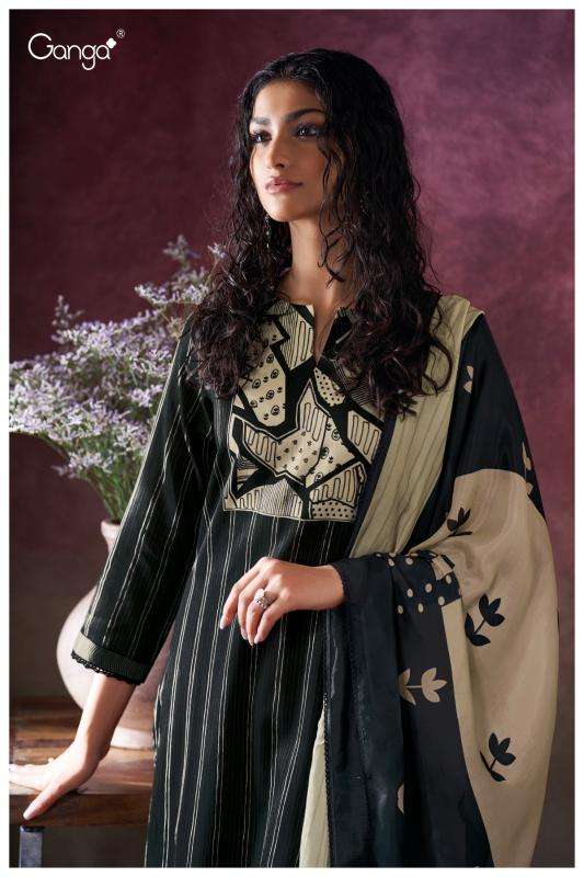 Ganga kessira 3712 Dress material wholesalers in Delhi