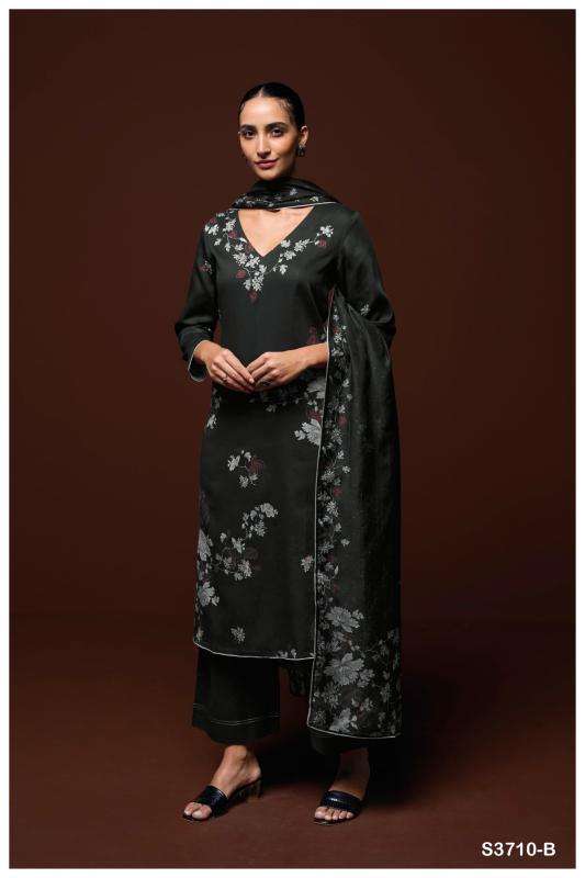 Ganga krutika 3710 Designer dress materials wholesale
