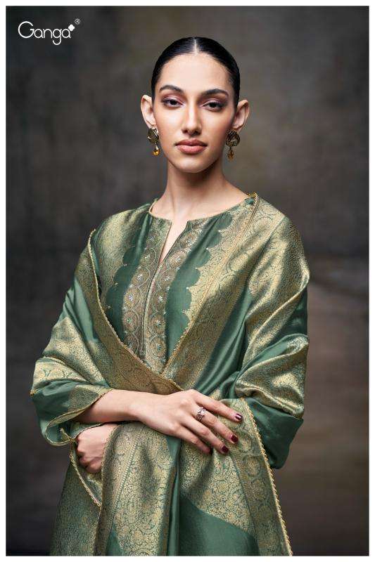 Ganga laurene 3698 holesale dress materials for boutique in Mumbai