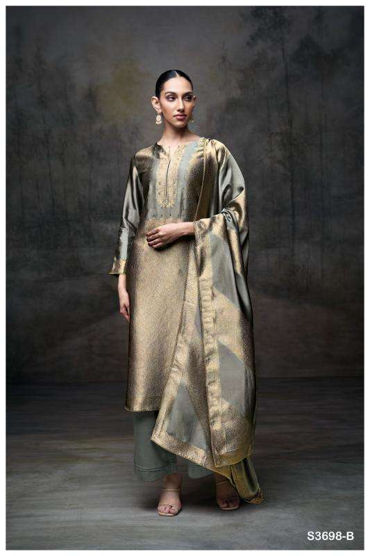 Ganga laurene 3698 holesale dress materials for boutique in Mumbai
