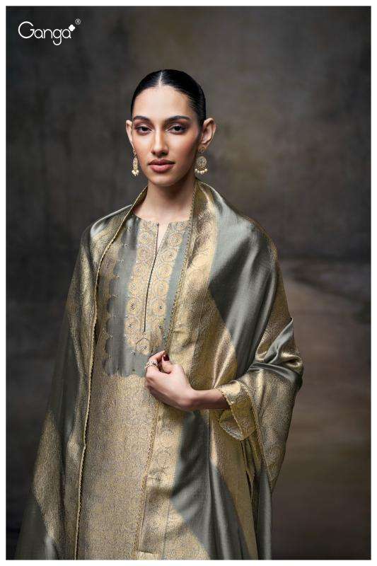 Ganga laurene 3698 holesale dress materials for boutique in Mumbai