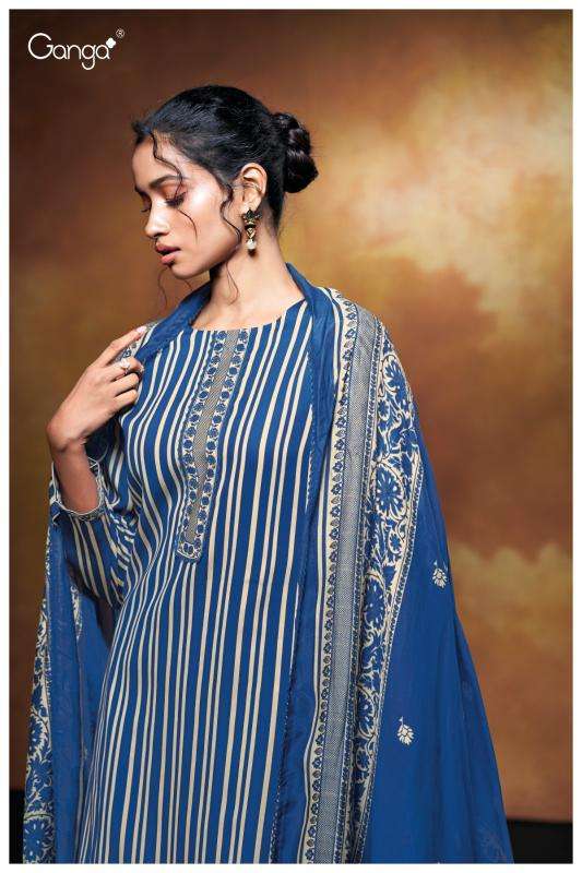 Ganga nilofer 3696 Dress material wholesale market in Bangalore