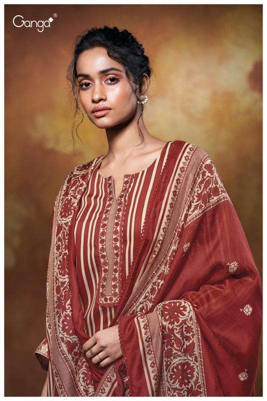 Ganga nilofer 3696 Dress material wholesale market in Bangalore