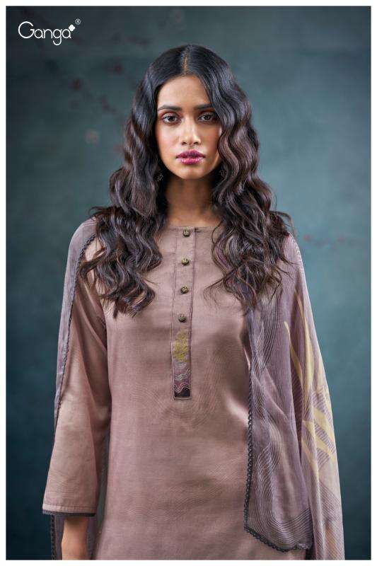 Ganga vrinda 3707 Dress material suppliers in surat