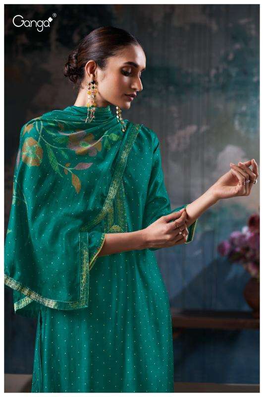 Ganga vrisya 3798 Designer dress materials