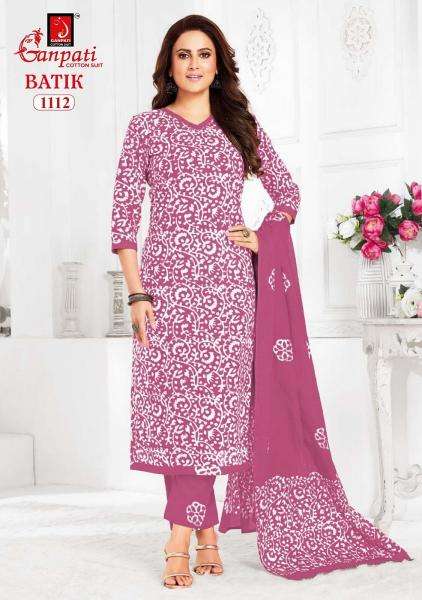 Ganpati batik pant vol-11 Wholesale dress materials in Mumbai