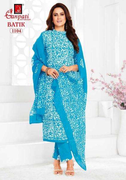 Ganpati batik pant vol-11 Wholesale dress materials in Mumbai