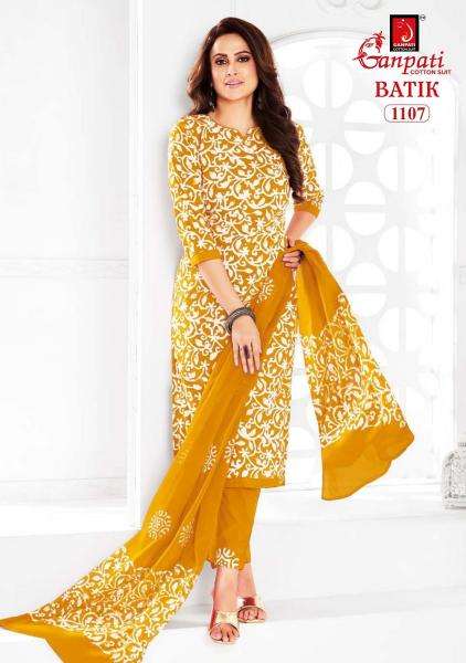 Ganpati batik pant vol-11 Wholesale dress materials in Mumbai