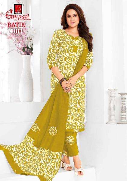 Ganpati batik pant vol-11 Wholesale dress materials in Mumbai