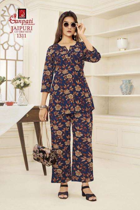 Ganpati jaipuri vol-13  Kurti supplier