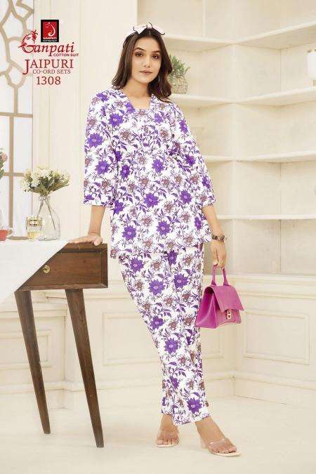 Ganpati jaipuri vol-13  Kurti supplier