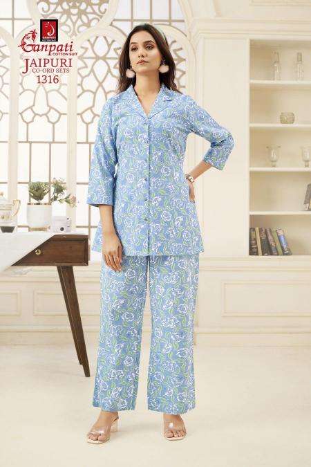 Ganpati jaipuri vol-13  Kurti supplier