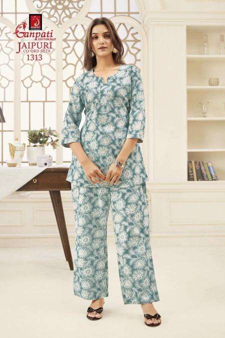 Ganpati jaipuri vol-13  Kurti supplier