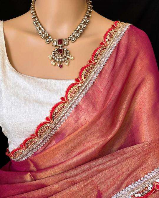 GC cotton tissue silk Surat saree wholesale dealers