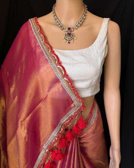 GC cotton tissue silk Surat saree wholesale dealers
