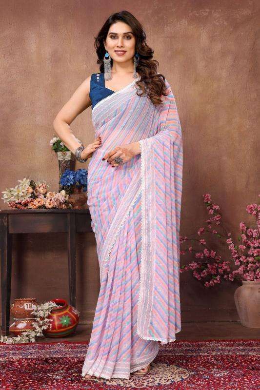 GC georgette ready to wear Surat printed saree wholesale market
