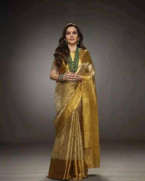 GC nita ambani special soft tissue silk Kolkata saree market