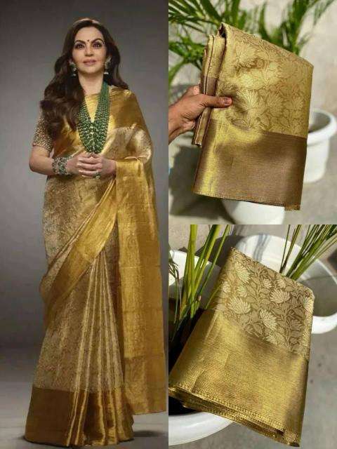 GC nita ambani special soft tissue silk Kolkata saree market