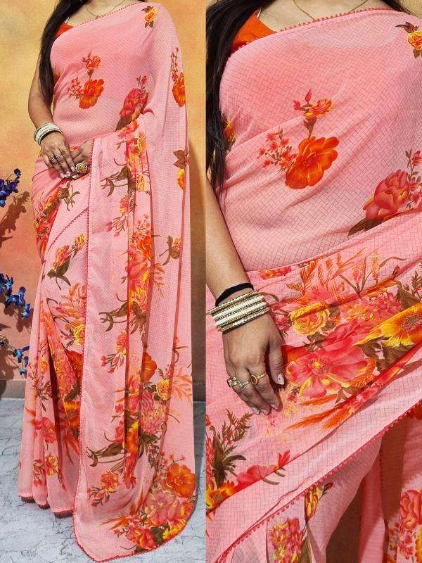 GC ready to wear georgette Wholesale saree suppliers in Delhi