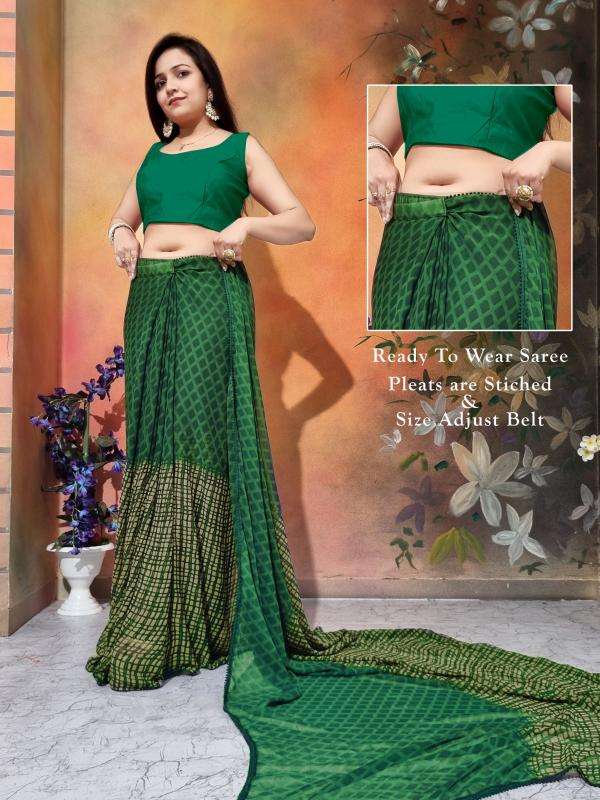 GC ready to wear georgette Wholesale saree suppliers in Delhi