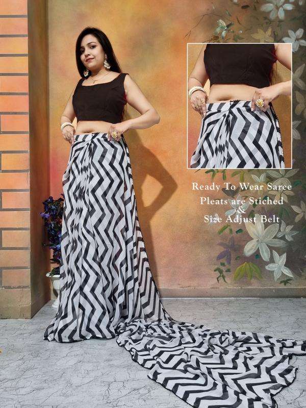 GC ready to wear georgette Wholesale saree suppliers in Delhi
