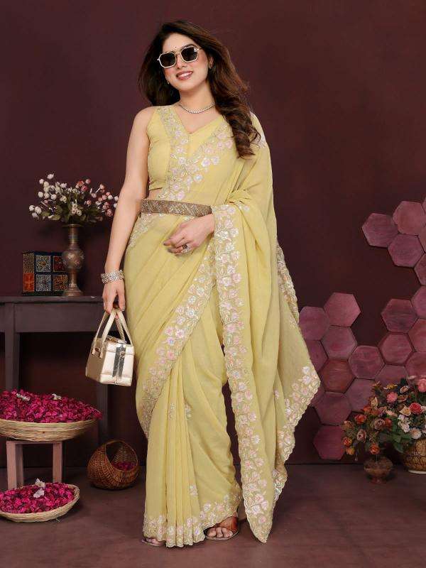 GC soft georgette silk Wholesale saree manufacturers in Delhi